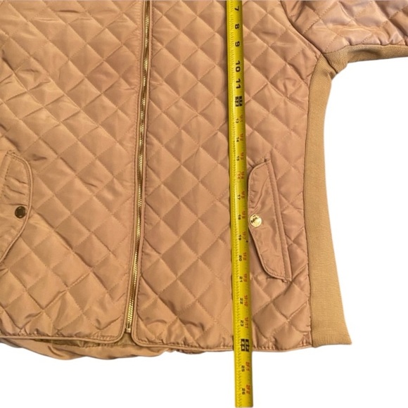 Brigitte Naux Cream Quilted Jacket Size M - Picture 6 of 6